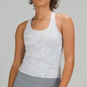 Cool racerback tank top shorter length